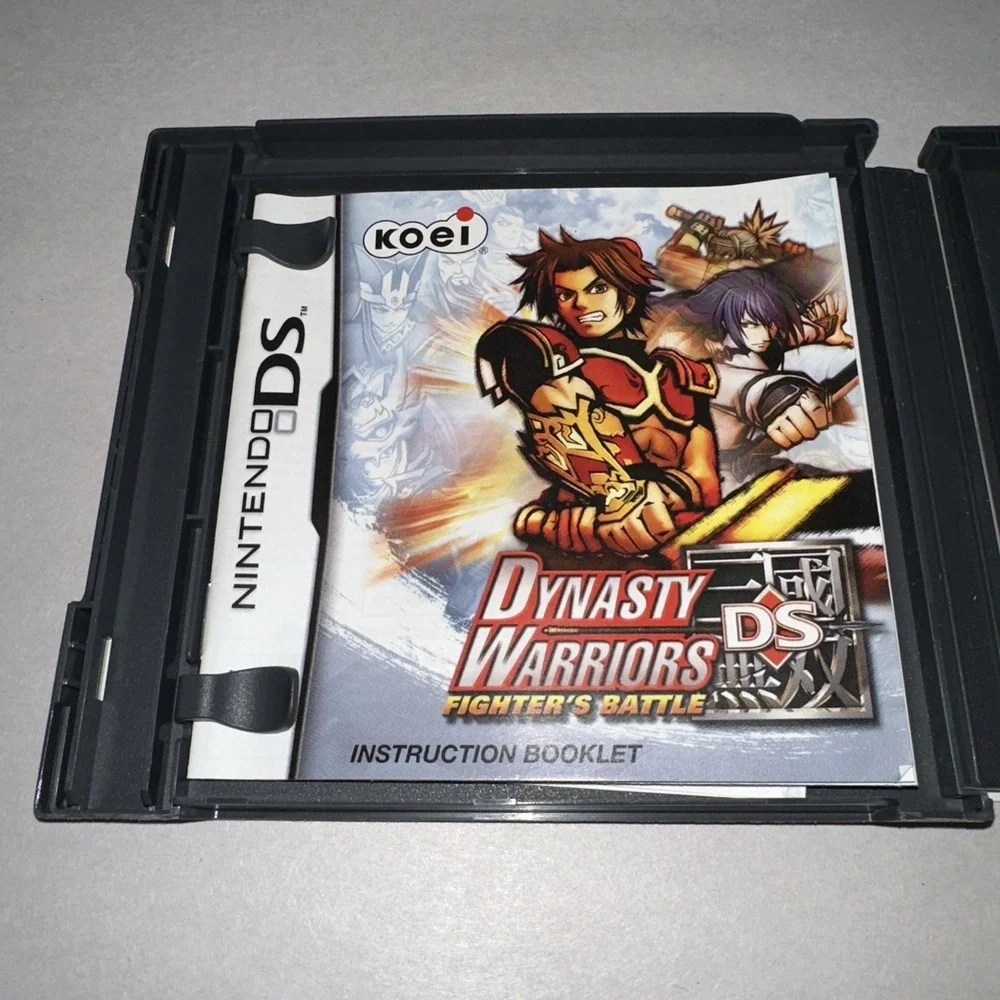 Dynasty Warriors DS Fighters Battle (Nintendo DS 2007) Complete W/ Reg Card